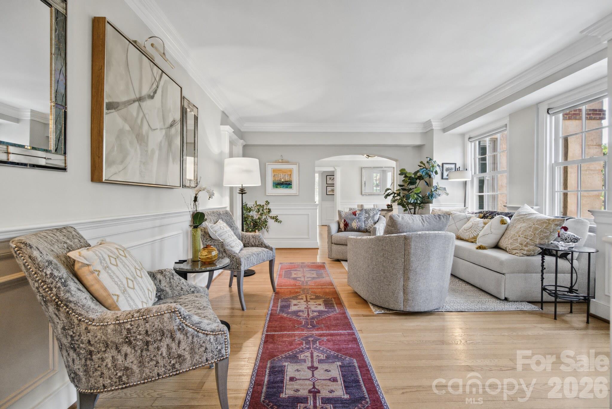 Spacious Living Room - 185 Macon Avenue, Asheville
