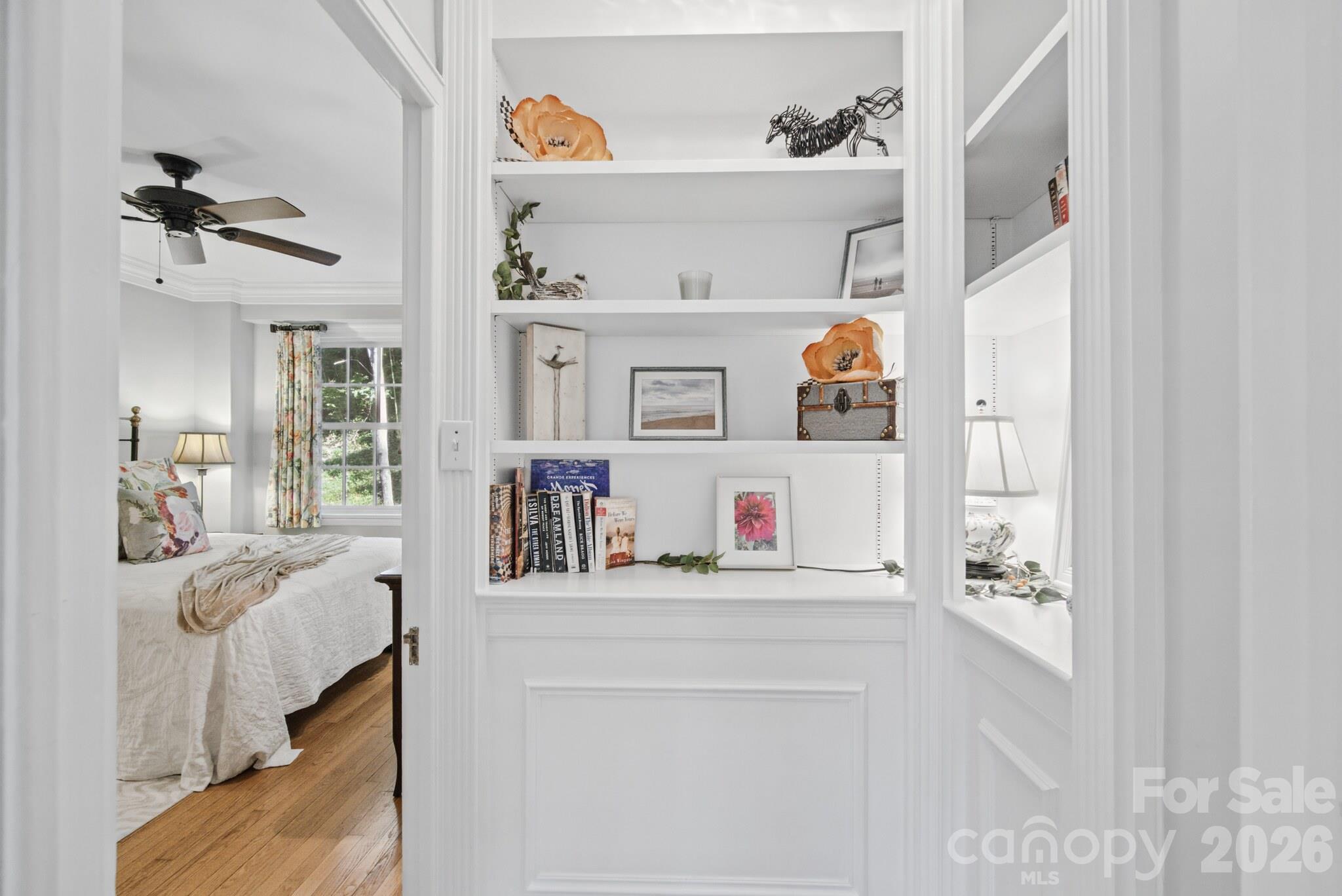 Built-in shelves - 185 Macon Avenue, Asheville