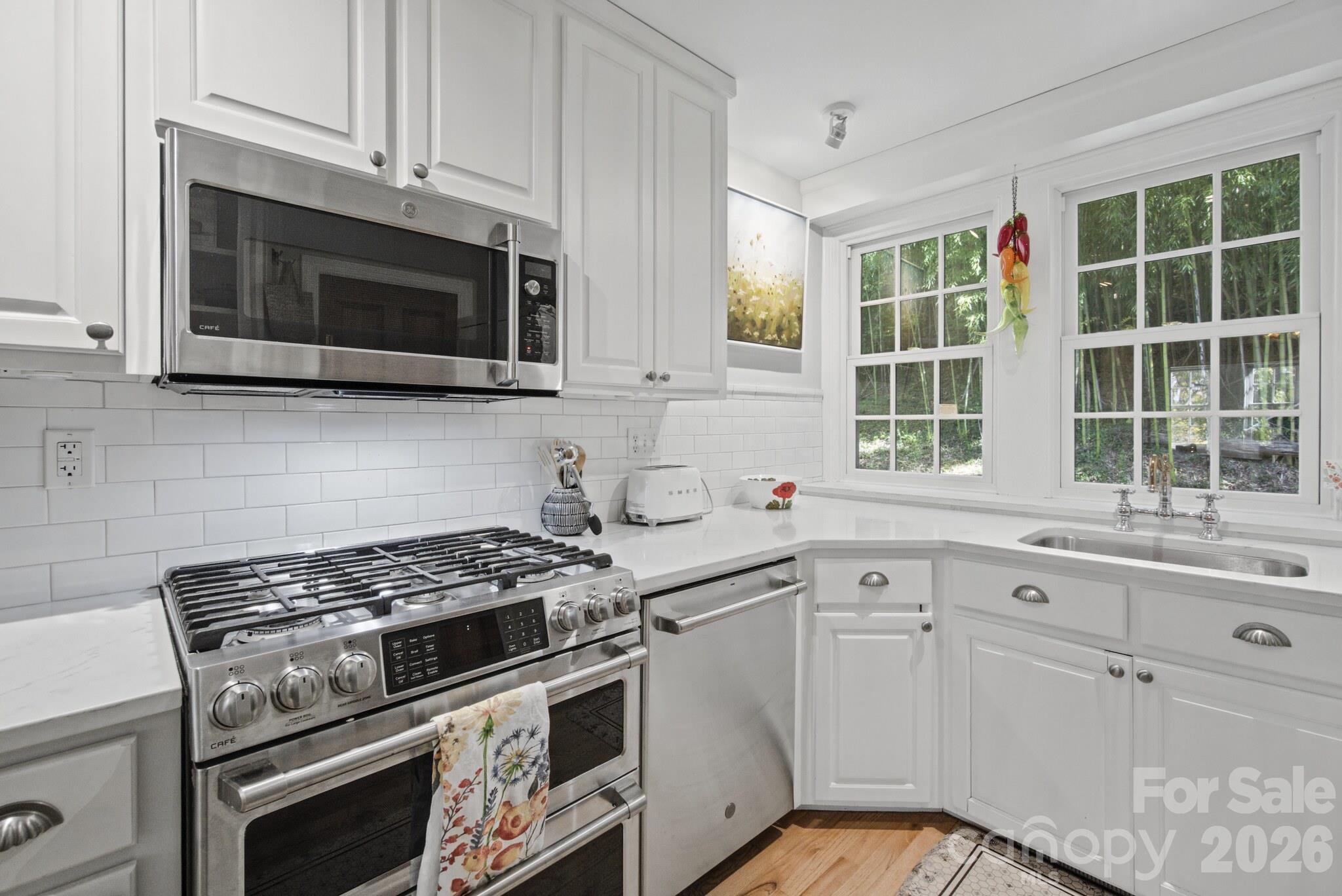 Gas Range, Double Oven, Undermount Sink - 185 Macon Avenue, Asheville