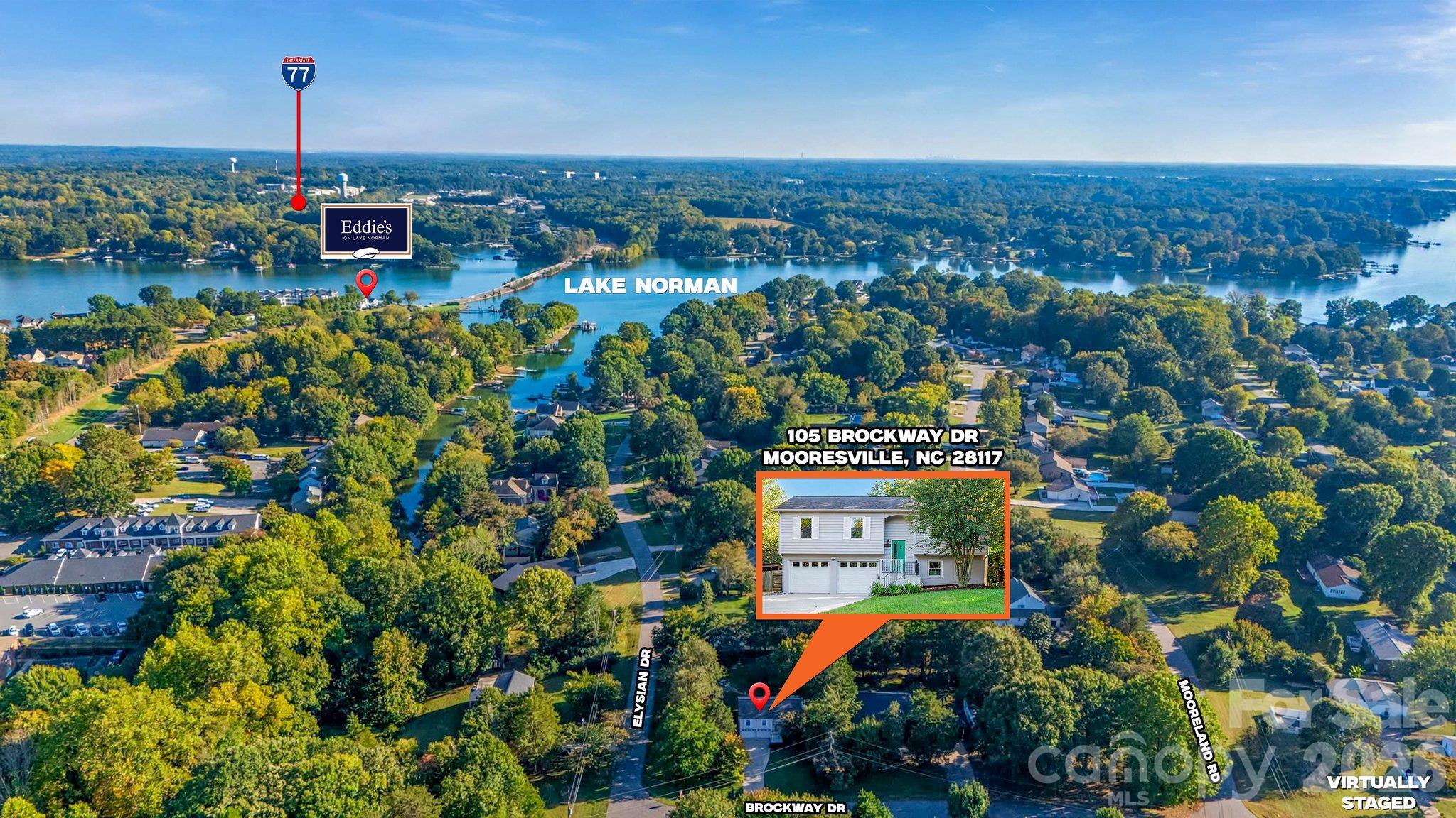 Convenient to I-77 and all that Lake Norman has to offer - 105 Brockway Drive, Mooresville