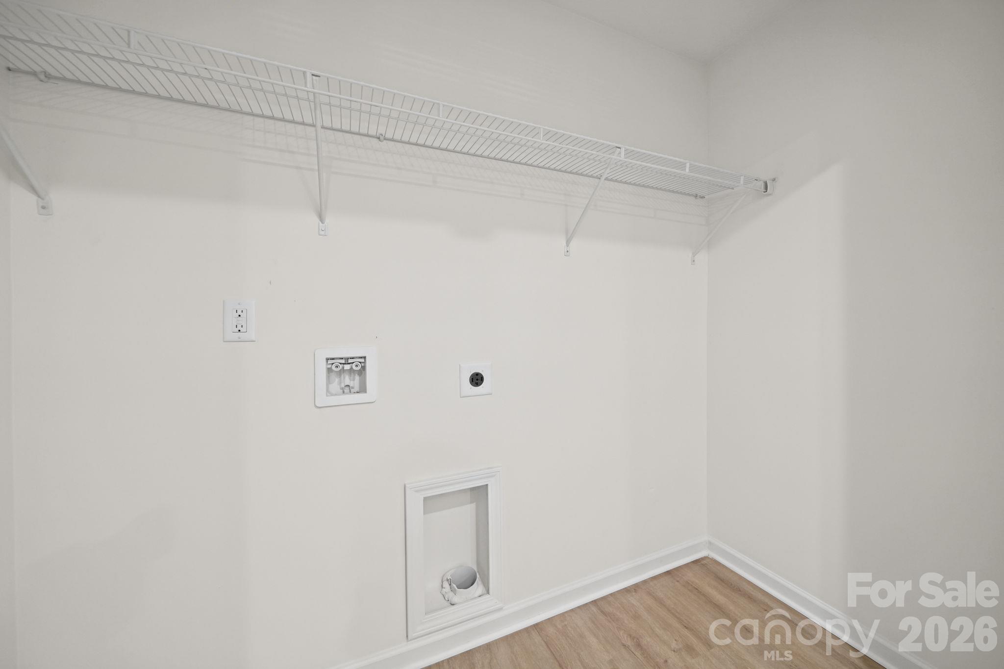 Laundry Closet at Top of Stairs - 3266-3270 Loop Road, Lincolnton