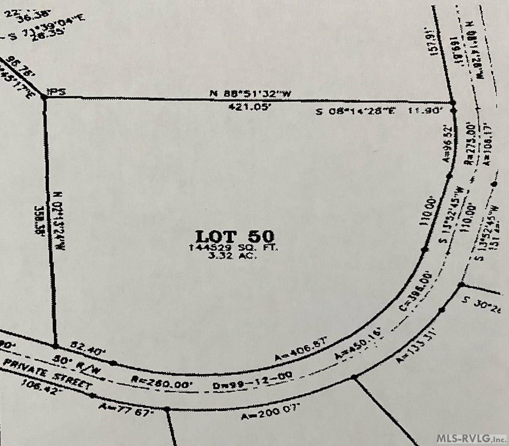Plat - Lot 50 Large Mouth Lane, Clarksville VA 23927