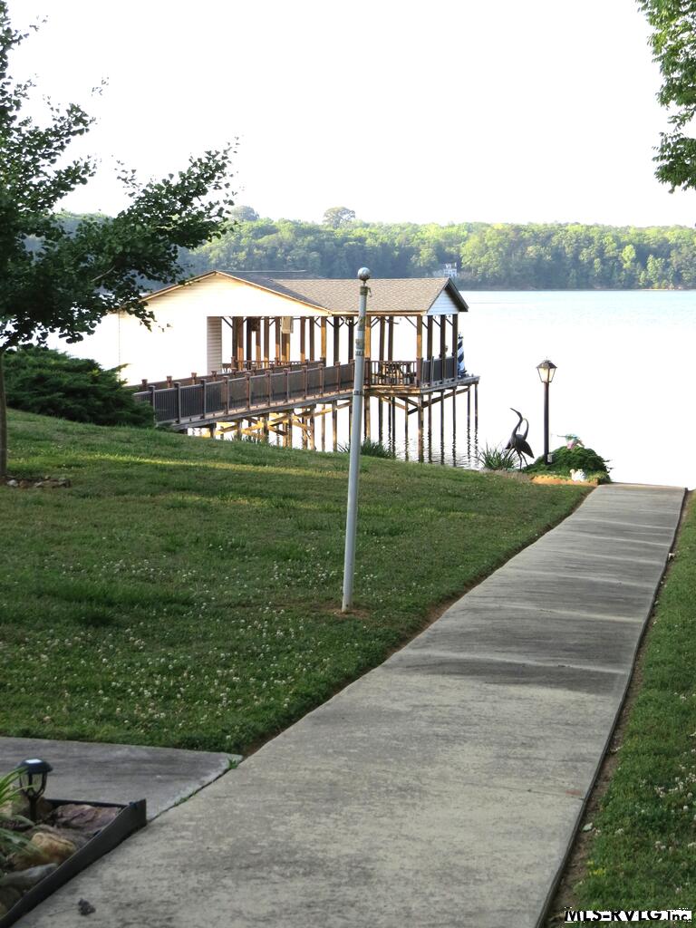 CONCRETE WALK TO BOATHOUSE - 40 Anchor Court, Roanoke Rapids NC 27870