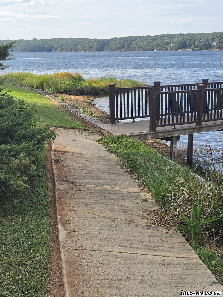 CONCRETE WALK TO BOATHOUSE - 40 Anchor Court, Roanoke Rapids NC 27870