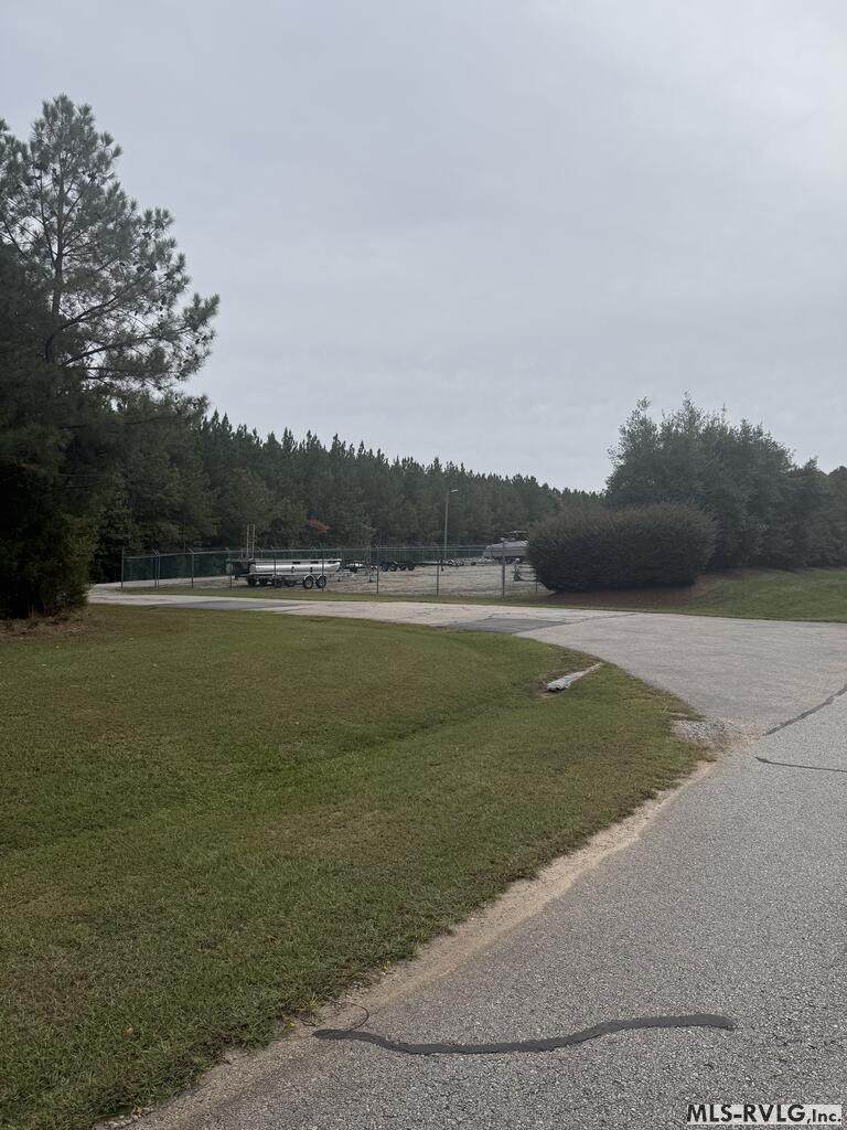 Fenced area for boats and trailer storage. - Lot 51 Harbor Dr., Macon NC 27551