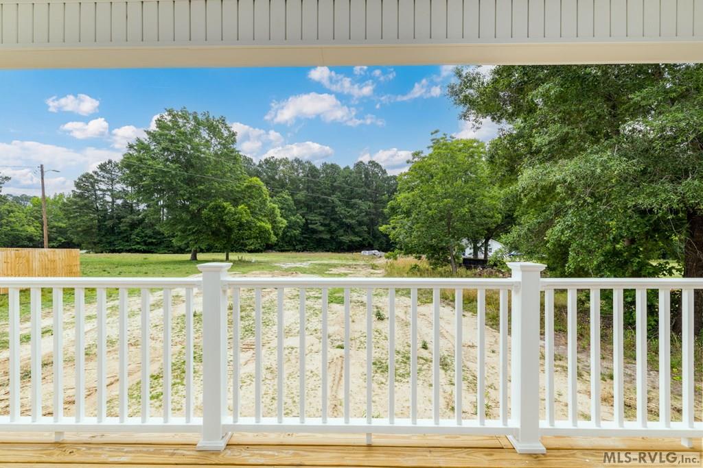 Rear porch & view - 430 Cifers Lane, Emporia VA 23847