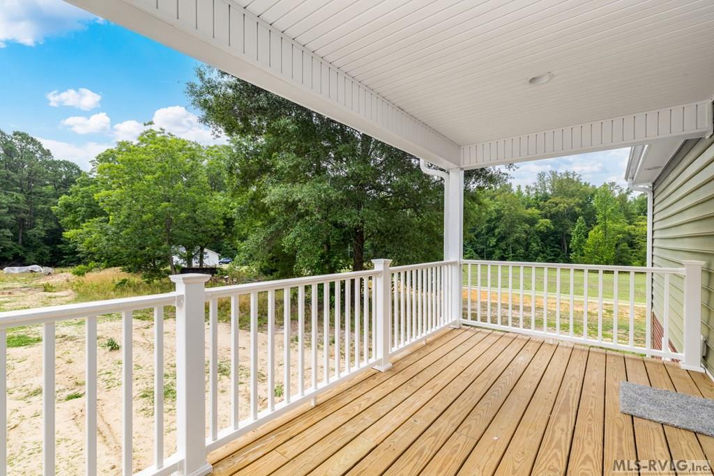 Back porch - 430 Cifers Lane, Emporia VA 23847