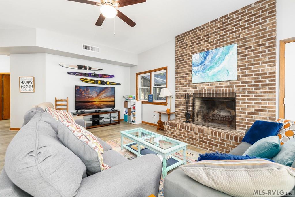 Lower Level Living Area - 999 Hawthorne Dr, Bracey VA 23919