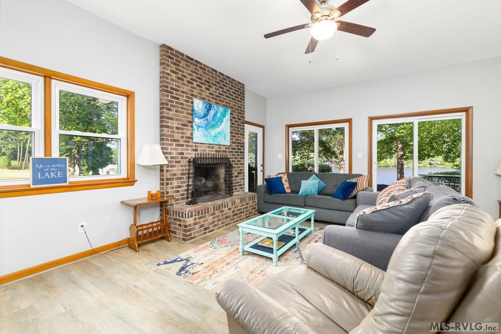 Lower Level Living Area - 999 Hawthorne Dr, Bracey VA 23919