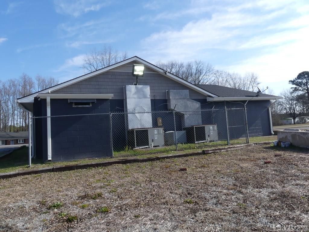 Back of building - 1250 Gaston Road, Skippers VA 23879