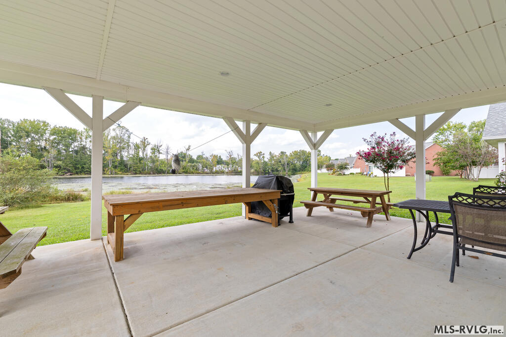 Pond / Covered Community Area - 128 Savannah Circle, Roanoke Rapids NC 27870