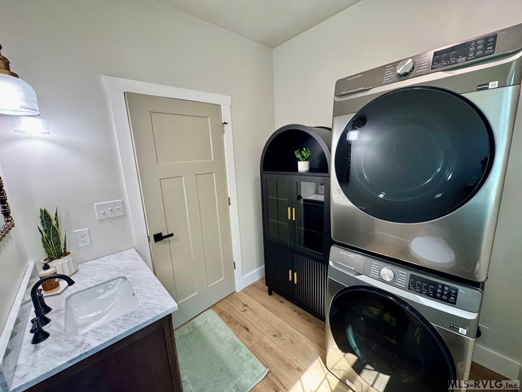 Bath with Laundry Area - 281 Powhatan Road, Clarksville VA 23927