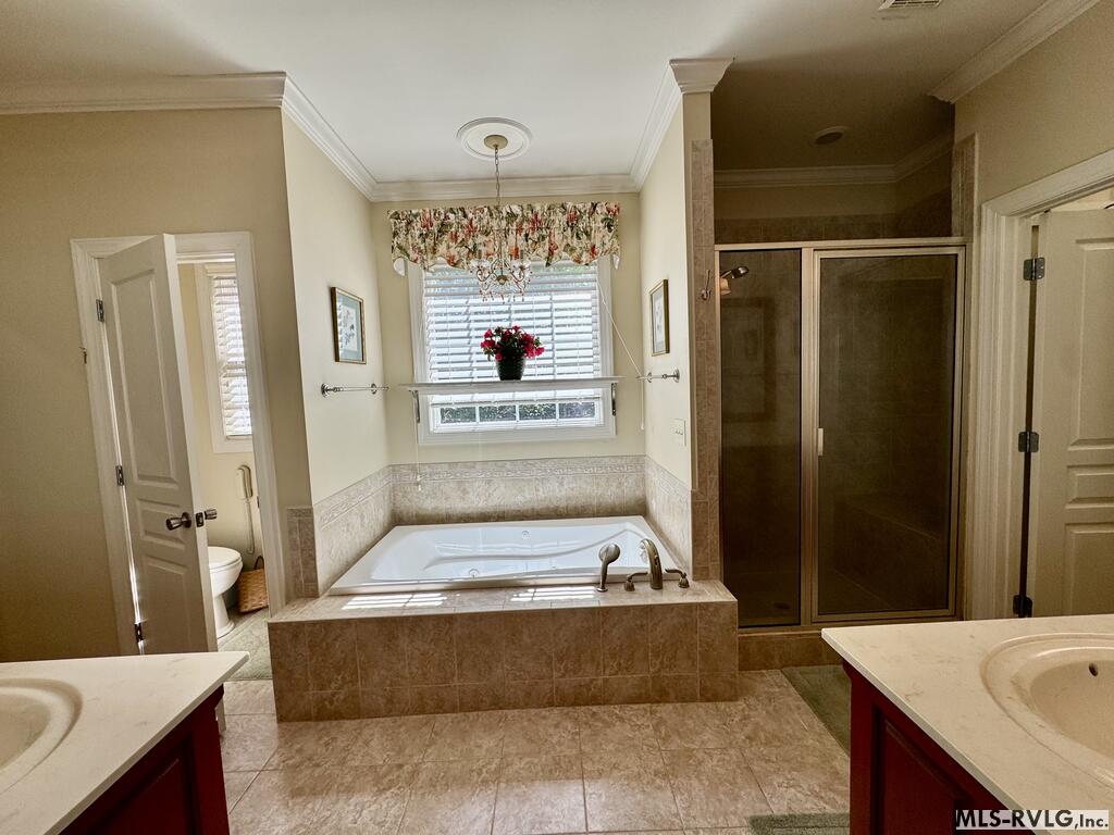 The Primary Bath - 207 Sir Payton Dr., Clarksville VA 23927
