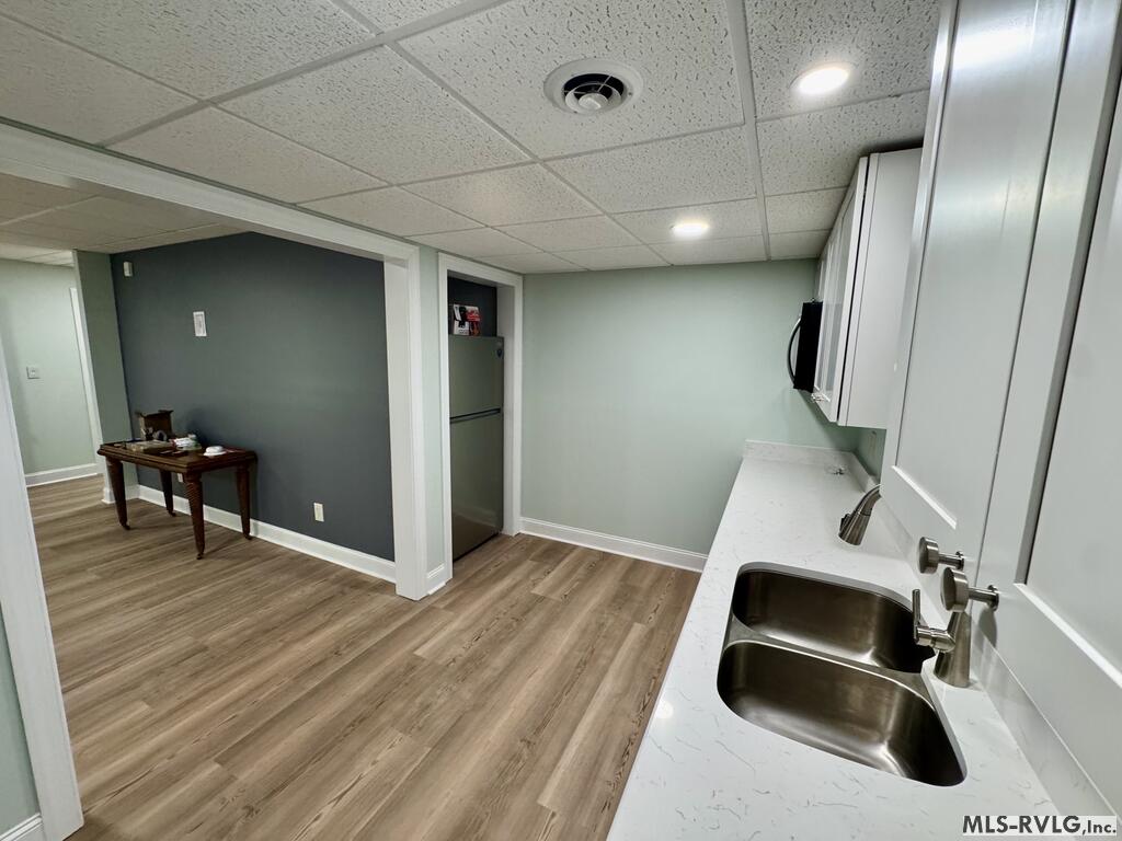 Lower Level Kitchen Detail - 207 Sir Payton Dr., Clarksville VA 23927