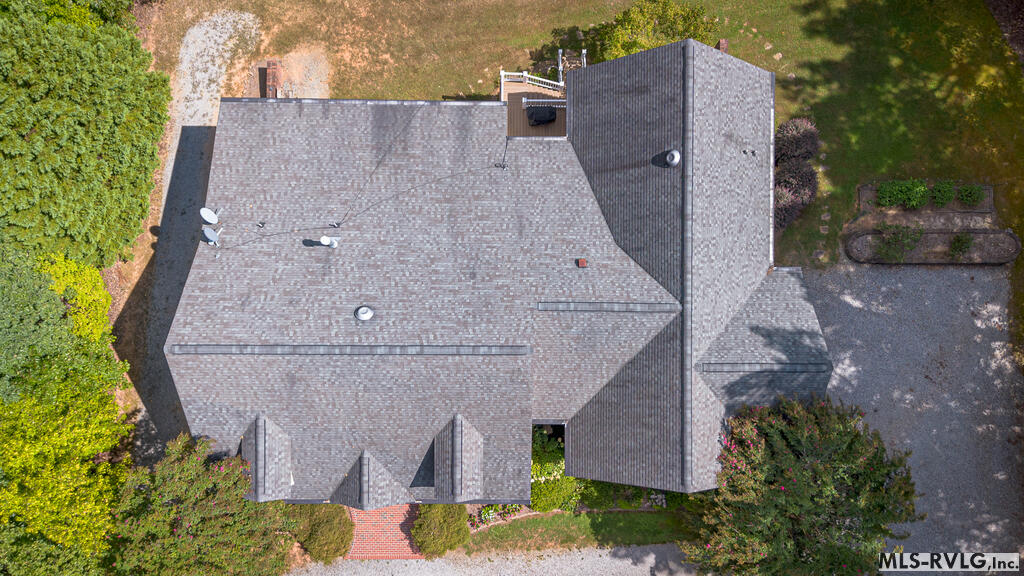 Roof Detail - 207 Sir Payton Dr., Clarksville VA 23927