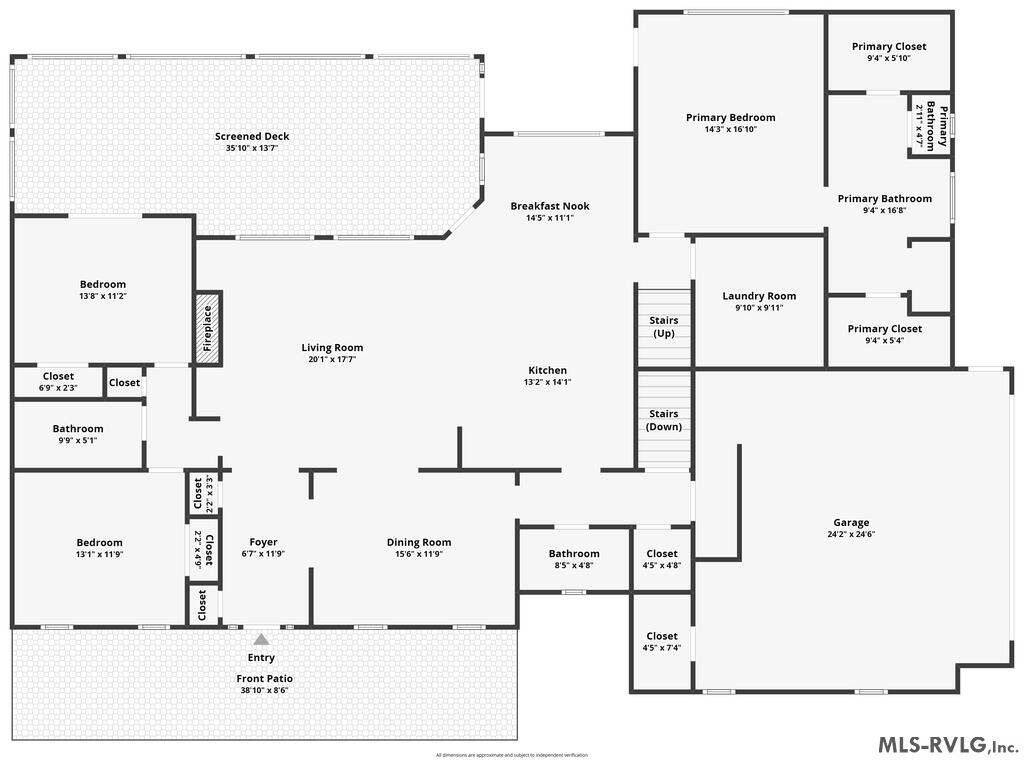 Main Level - 207 Sir Payton Dr., Clarksville VA 23927