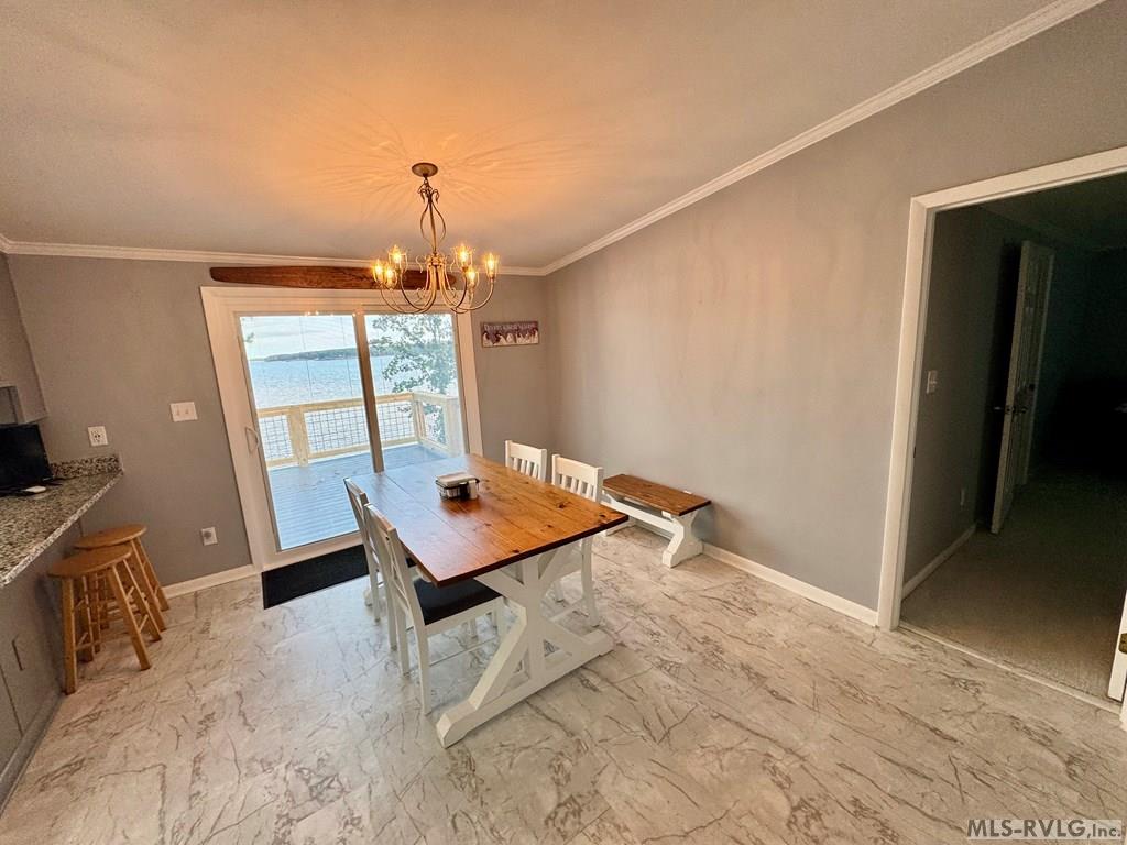 The Dining Area - 216 Lakeside Dr., Buffalo Junction VA 24529
