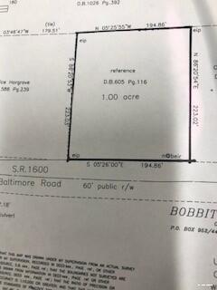 N/A Baltimore Road, Warrenton NC 27589