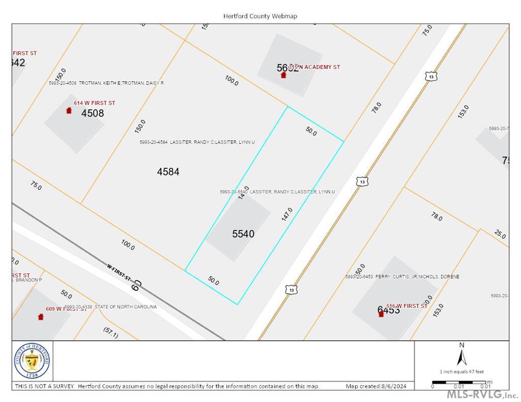 Residential Lot-Restricted at 610 W First Street, Ahoskie NC 27910, photo 5 of 10