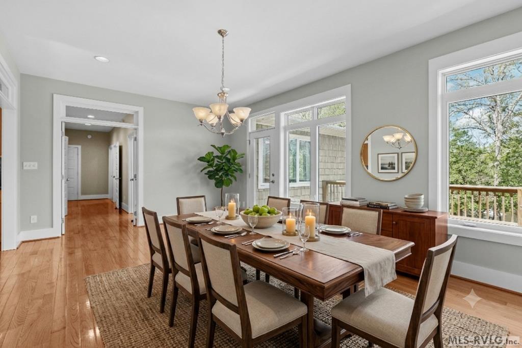 Dining - Virtually Staged - 796 Tanglewood Drive, Bracey VA 23919