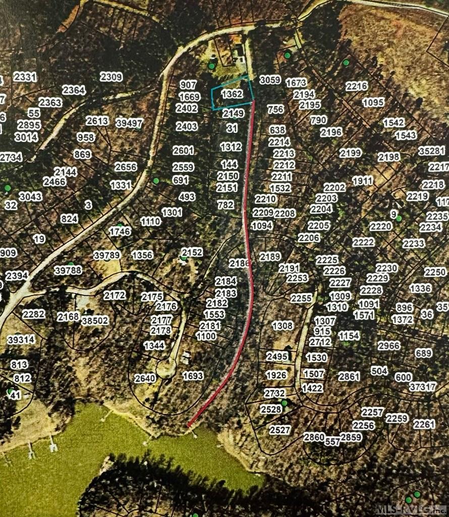 Map to Shared Dock - 72 Pocahantas Lane, Clarksville VA 23927