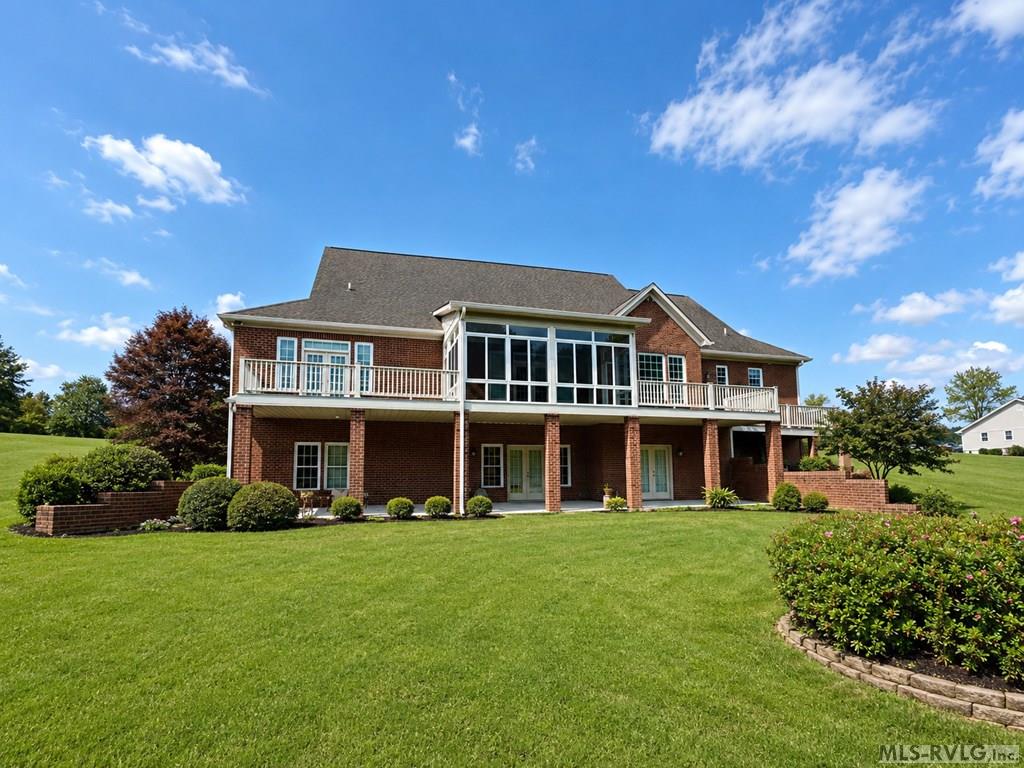 The Back of the Home - 454 Grace Stone Drive, Clarksville VA 23927