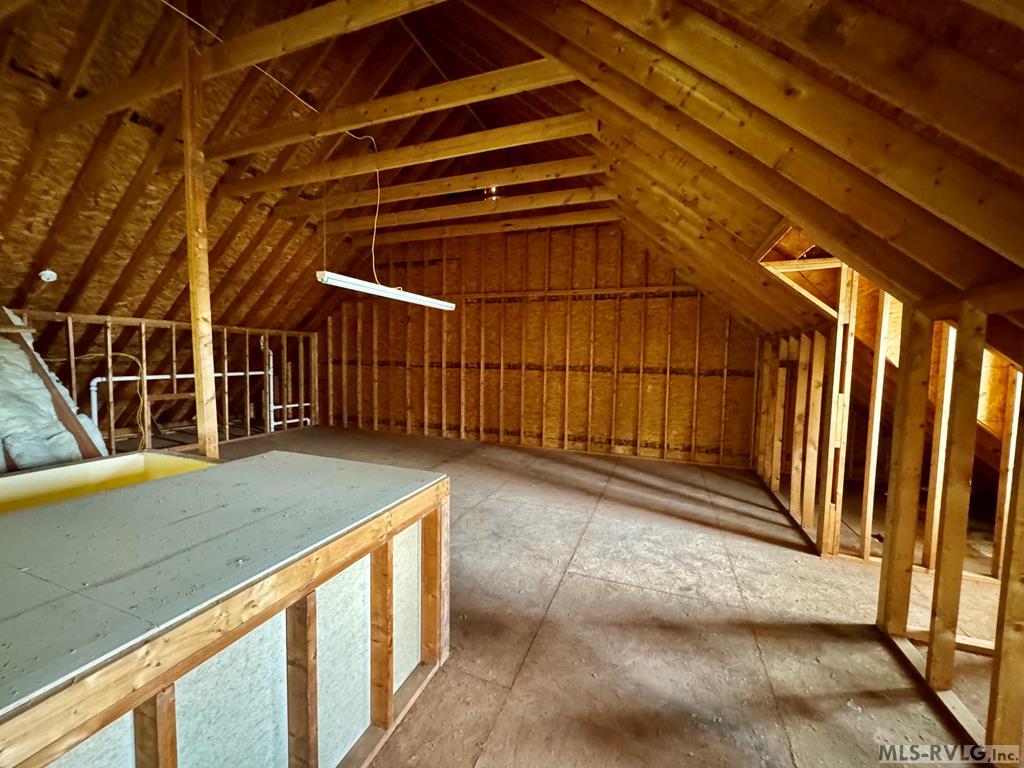 The Unfinished Second Floor - 454 Grace Stone Drive, Clarksville VA 23927