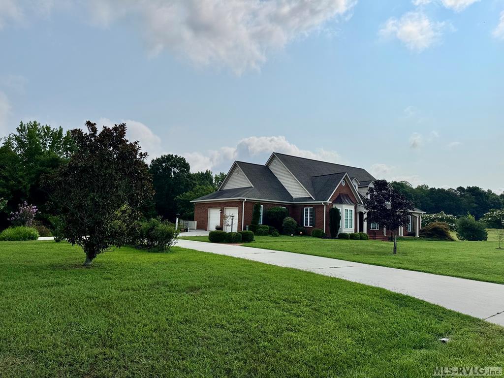 From the road - 454 Grace Stone Drive, Clarksville VA 23927