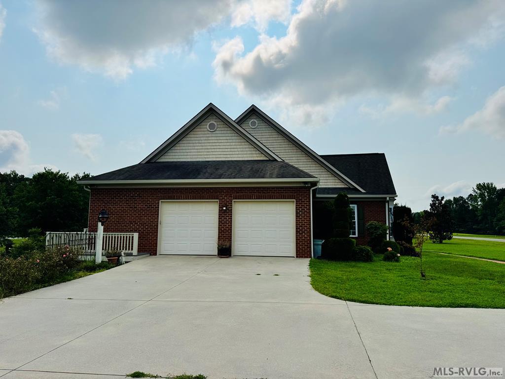 The Two Car Garage - 454 Grace Stone Drive, Clarksville VA 23927
