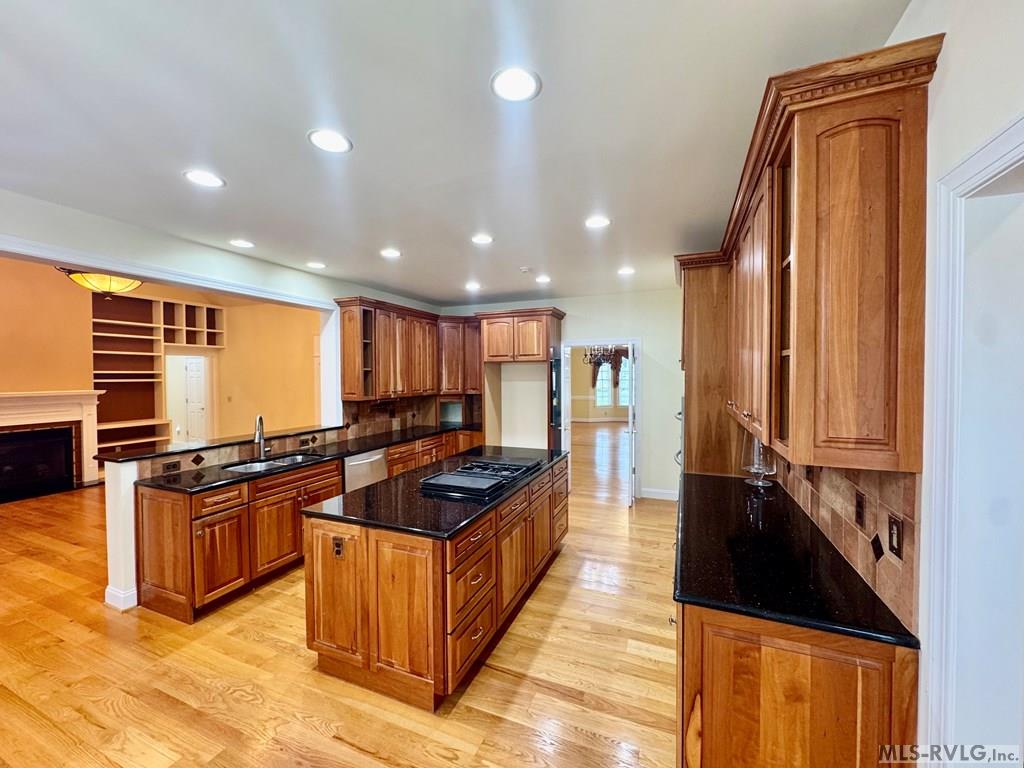 The Kitchen - 454 Grace Stone Drive, Clarksville VA 23927