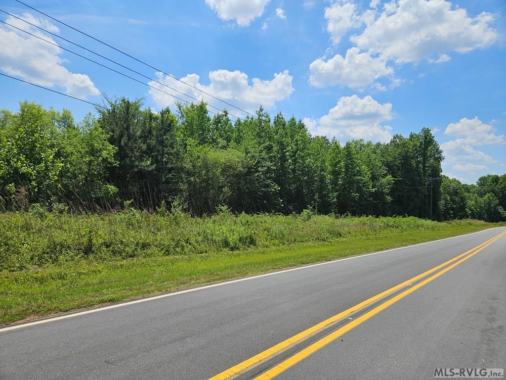 View down road past lot - Lot 1 Jack Brown Rd, Roanoke Rapids NC 27870