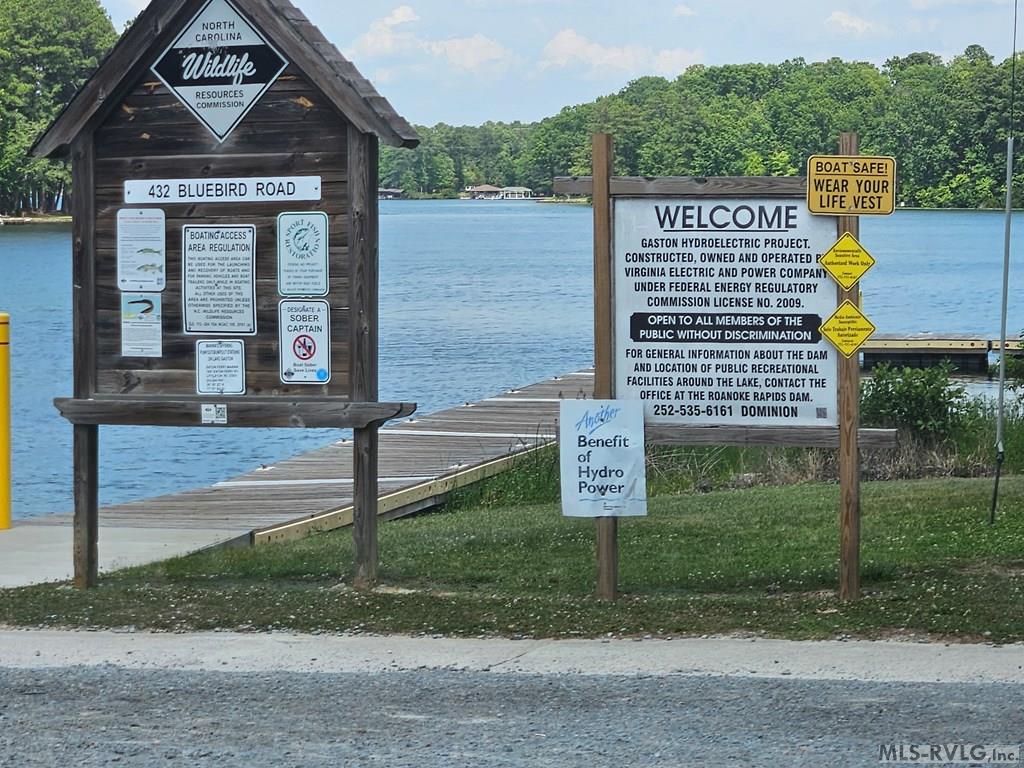 NC Wildlife Boat Landing, Lake Gaston Access - 432 Bluebird Rd - Lot 1 Jack Brown Rd, Roanoke Rapids NC 27870