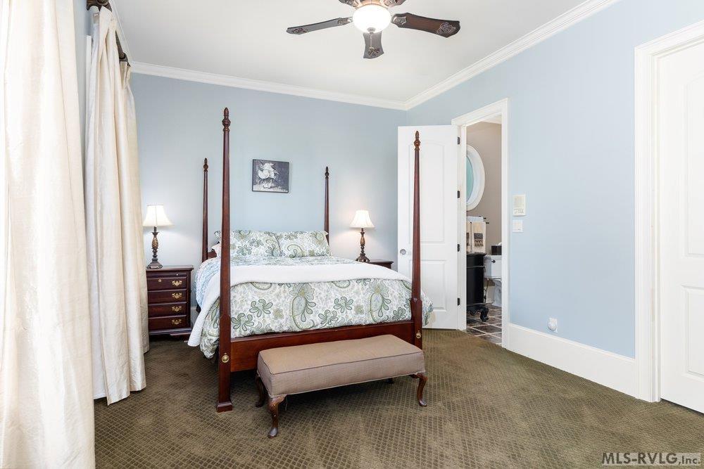 Main Level Bedroom, Situated on the main floor, this space provides convenient, single-level living with easy access to common areas. - 381 West Bend Dr., Gasburg VA 23857