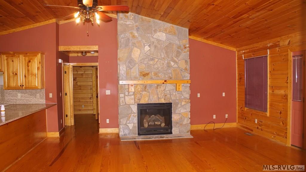 Living Room With Fireplace - 202 Waterside Dr, Henrico NC 27842