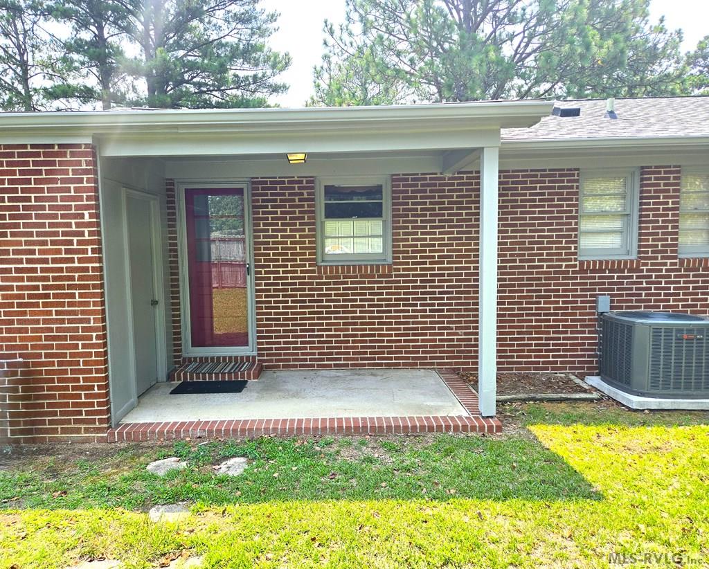 COVERTED REAR PATIO - 829 Allen Avenue, Roanoke Rapids NC 27870