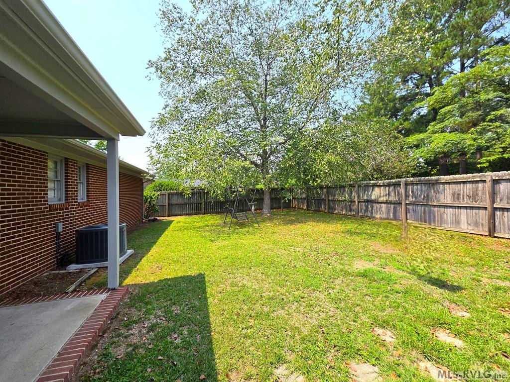 BACK YARD B - 829 Allen Avenue, Roanoke Rapids NC 27870